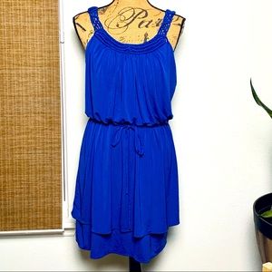 Maggy London Knotted Neckline Dress, SZ 12